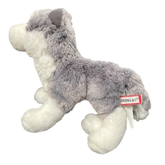 Douglas Husky Blizzard Plush Dog Stuffed Animal 8" 4018 Cuddle Toy Baby Shower - Picture 7 of 9